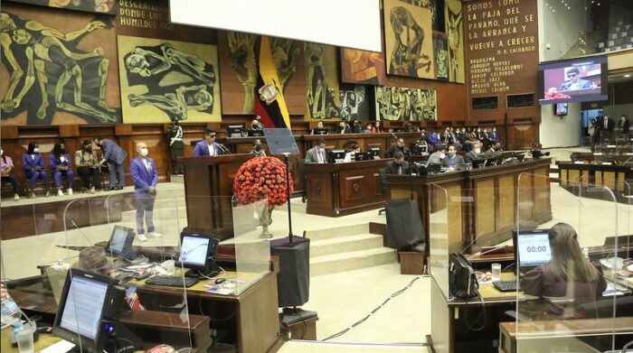 Imagen referencial. Las sesiones del Pleno y las comisiones especializadas serán en modalidad virtual, al menos, esta semana en la Asamblea. Foto: Flickr / Asamblea Nacional del Ecuador