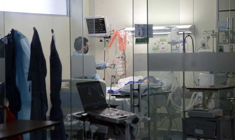 Hasta el 19 de enero del 2022, el Hospital Docente de Calderón tiene una ocupación del 75% en hospitalización y 45% en terapia intensiva. Foto: archivo / EL COMERCIO
