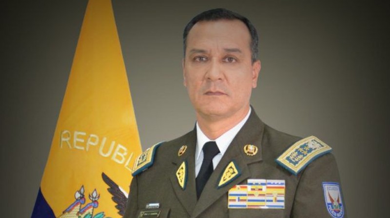 El general Carlos Fernando Cabrera será el nuevo comandante General de la Policía de Ecuador. Foto: Cortesía