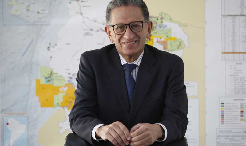 Juan Carlos Bermeo, ministro de Energía y Recursos Naturales no Renovables. Foto: Patricio Terán / EL COMERCIO