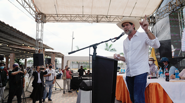 En imagen Francesco Tabacchi, presidente de la Asociación de Ganaderos del Litoral y Galápagos. Foto: Cortesía Asociación de Ganaderos del Litoral y Galápagos