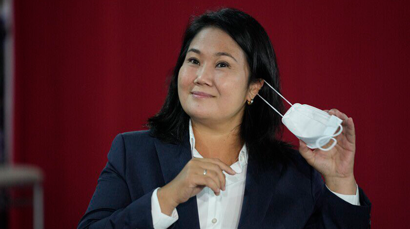 Keiko Fujimori se aislará tras dar positivo en un test de coronavirus. Foto: redes sociales