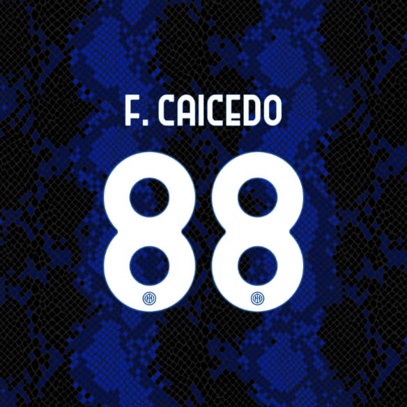 Caicedo utilizará el número 88 en su camiseta del Inter. Foto: Inter