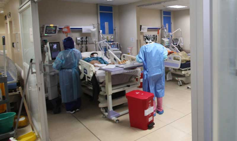 En el Hospital Pablo Arturo Suárez de Quito hay 32 camas UCI. Foto: Julio Estrella / EL COMERCIO