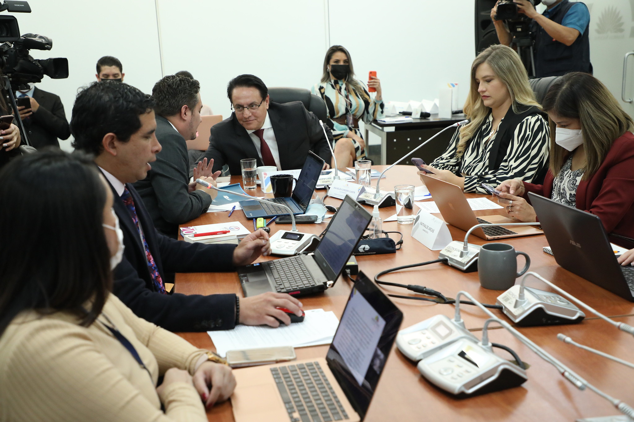 La Comisión de Fiscalización conoció el borrador del informe sobre investigación a universidades emblemáticas. Foto: Asamblea Nacional
