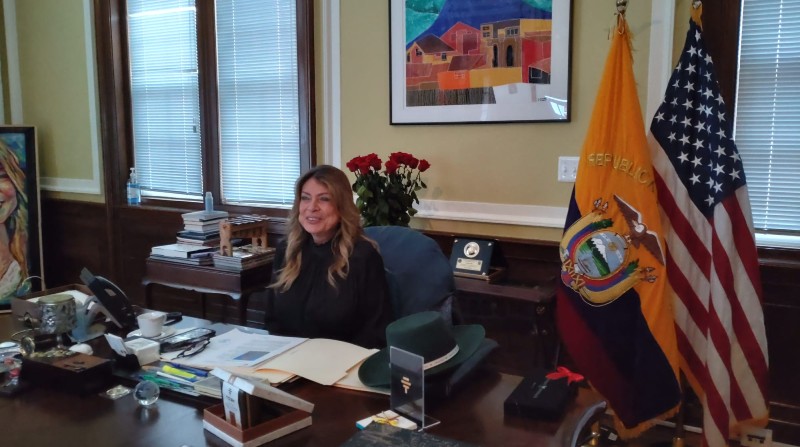 El Congreso de Estados Unidos generó una legislación para fortalecer las relaciones bilaterales con Ecuador. Foto: Twitter @EmbajadaEcuUSA