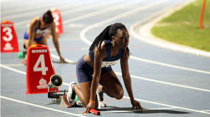 Maribel Caicedo, atleta ecuatoriana. Foto: Comité Olímpico Ecuatoriano