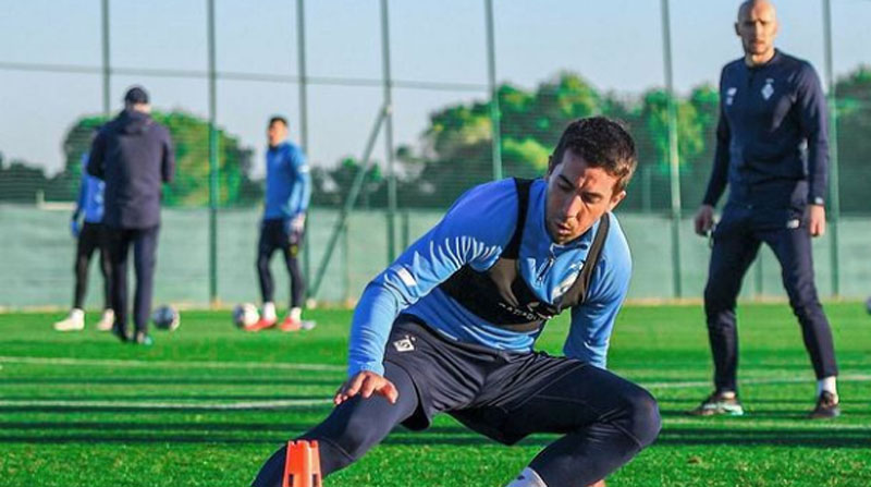 Carlos de Pena, futbolista del Dynamo Kiev. Foto: Instagram Carlos de Pena