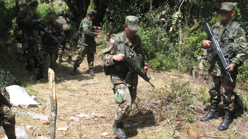 Durante una operación militar en Tumaco fue neutralizado Manuel Guanga, alias 'Timonazo', integrante de las disidencias de las FARC. Foto: Archivo / EL COMERCIO