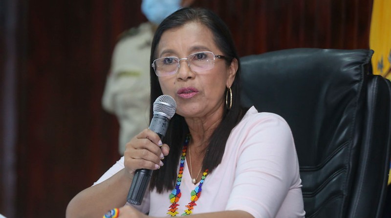 Guadalupe Llori, presidenta de la Asamblea Nacional. (Pachakutik) Foto: Asamblea Nacional