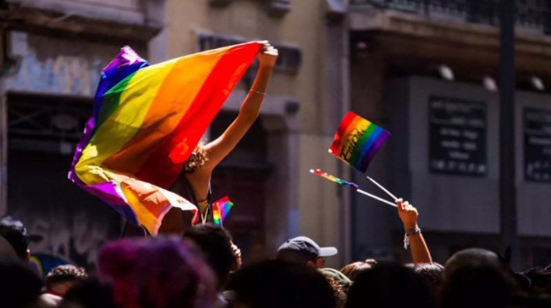 Desfile del orgullo gay en Marsella. Foto: Europa-press
