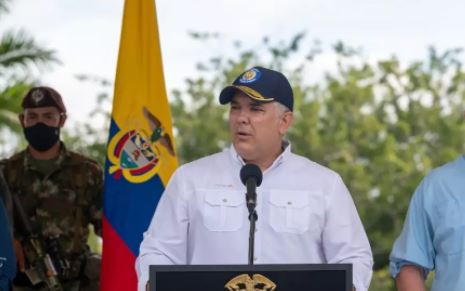 El presidente de Colombia, Iván Duque. Foto: Twitter Presidencia Colombia