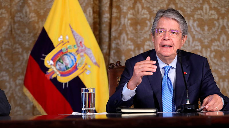 Lasso dijo que "lo fundamental es consolidar y estrechar los lazos entre China y Ecuador". Foto: Twitter @Presidencia_Ec
