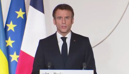 El presidente de Francia, Emmanuel Macron, dijo que acelerará el proceso para enviar tropas al este de Europa. Foto: redes sociales