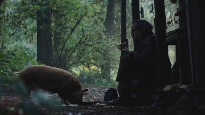 Captura de la película 'Pig' del director Michael Sarnoski. Foto: Tomada de Filmaffinity.com