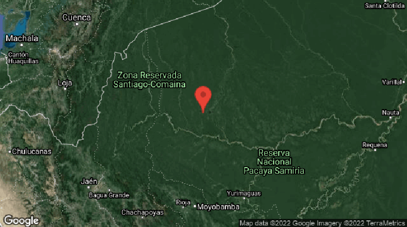 El sismo se produjo en una región amazónica de Perú. Foto: redes sociales