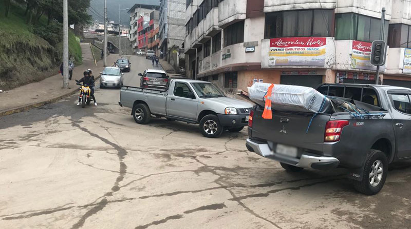 Las vías cercanas a la Zona Cero del aluvión fueron habilitadas, luego de una semana de la tragedia en Quito. Foto: Diego Bravo/ EL COMERCIO