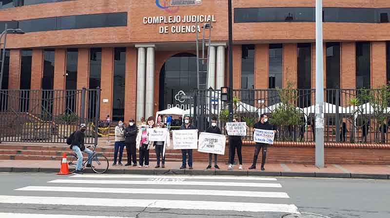 Imagen referencial del Complejo de Justicia de Cuenca. Foto: Claudia Pazán / EL COMERCIO