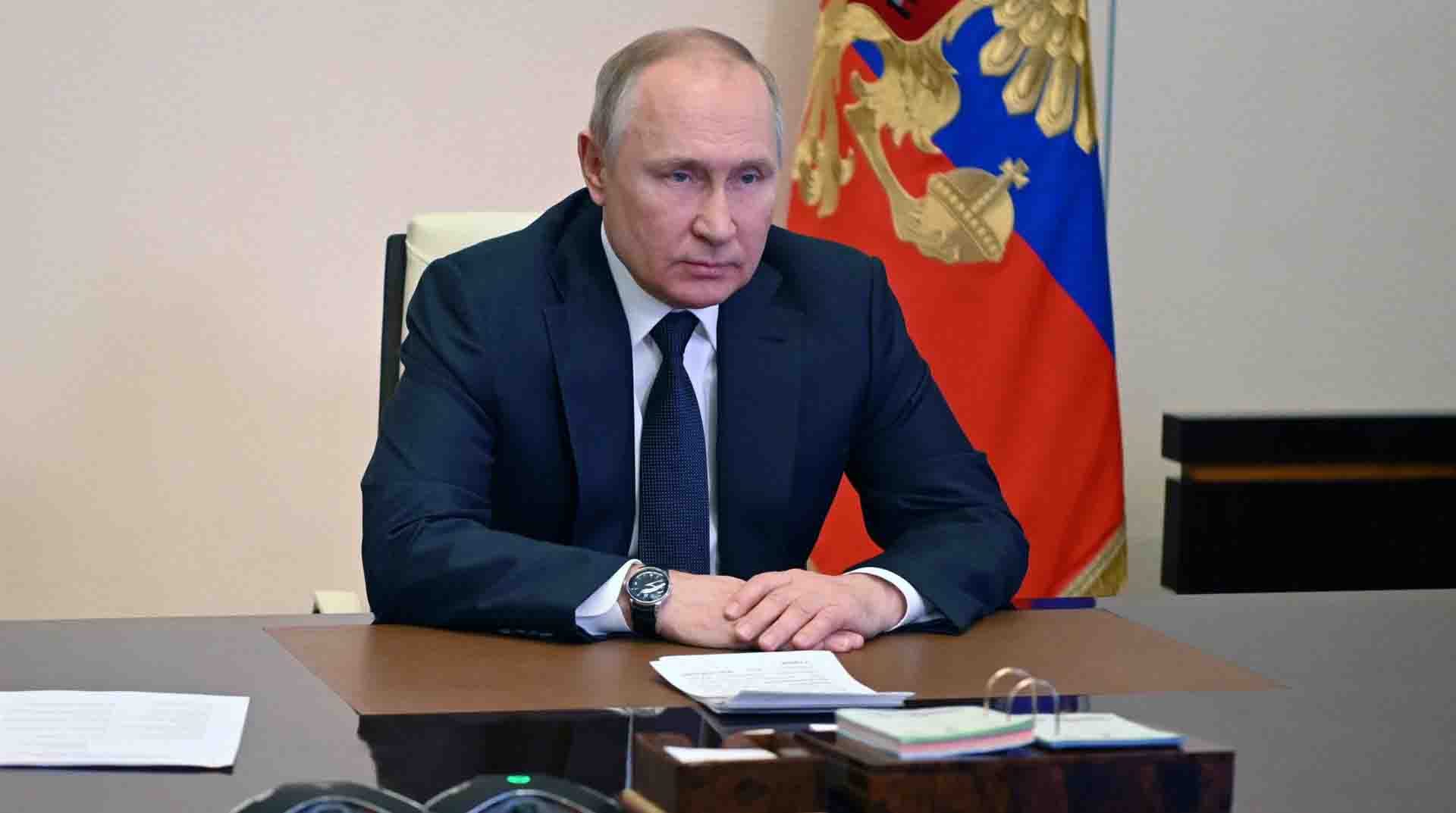 EL presidente de Rusia Vladímir Putin. Foto: EFE