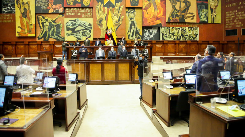 Los asambleístas suspendieron el segundo debate de la Ley de inversiones el 22 de marzo de 2022. Foto. Flickr Asamblea Nacional