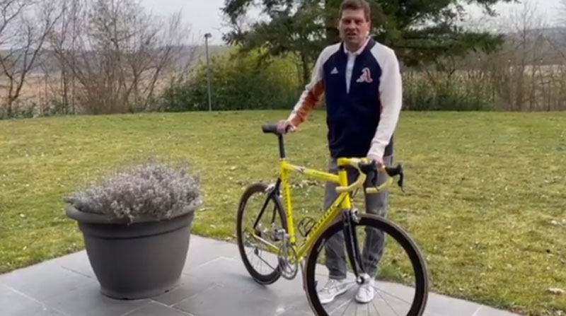 Sobre esta bicicleta el alemán Jan Ullrich ganó el Tour de Francia de 1998.