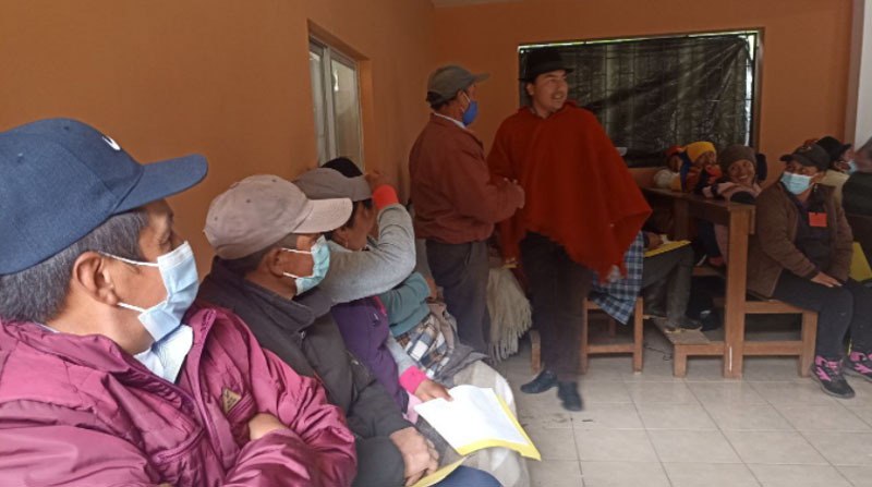 Leonidas Iza habló de las peticiones que la Conaie mantiene frente al Gobierno, a propósito de la marcha que realizará el movimiento indígena en Quito. Foto: Twitter Conaie