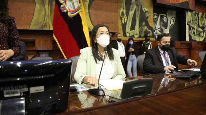 Una jueza Jueza pide conciliación a Llori y suspendió una audiencia. Foto: Cortesía Asamblea.