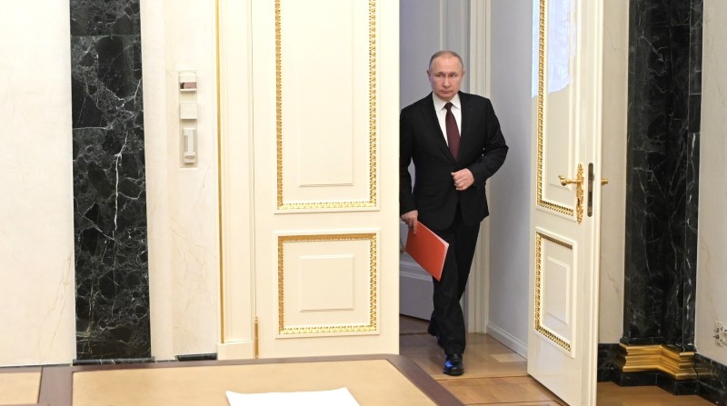 El presidente de Rusia, Vladimir Putin exige, entre otras cosas, el reconocimiento de Crimea como territorio ruso. Foto: Twitter Presidente Rusia