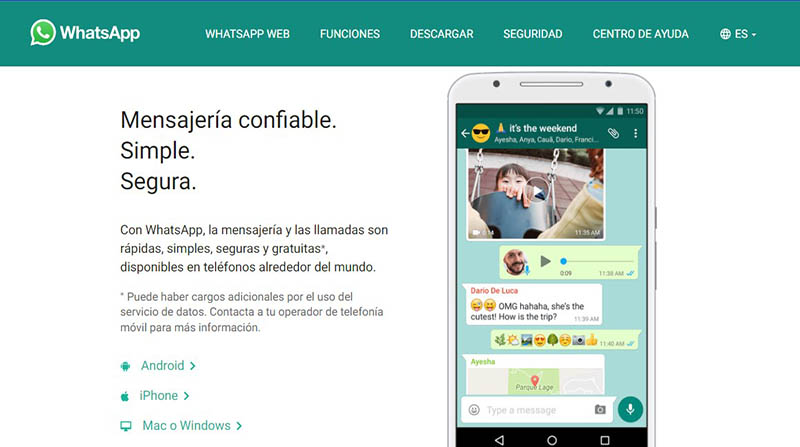 Las nuevas funciones de WhatsApp estarán disponibles desde este marzo de 2022. Foto: Captura de pantalla.