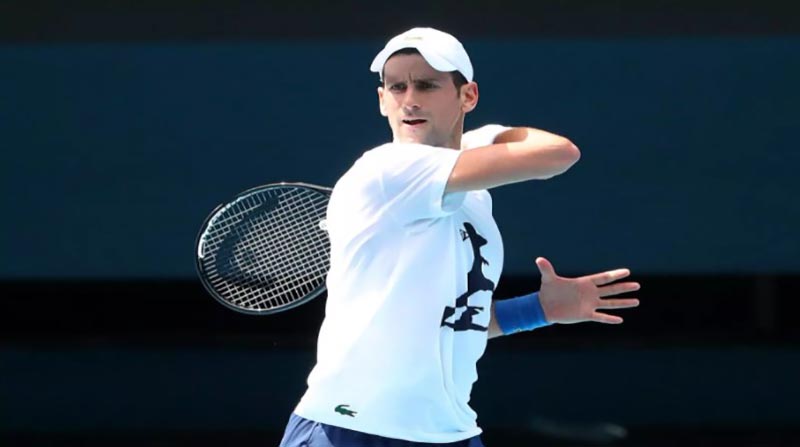 Novak Djokovic no estará finalmente en el torneo de Indian Wells. Foto: Europa Press