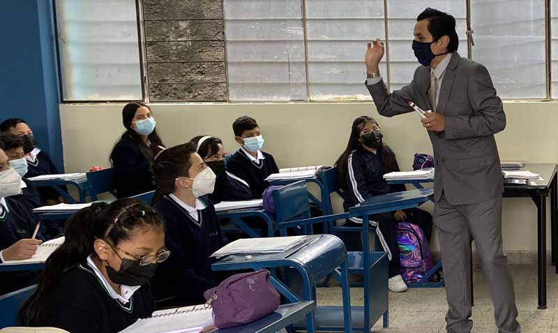 Este 13 de abril del 2022 se conmemora el Día del maestro ecuatoriano. Foto: archivo / EL COMERCIO.