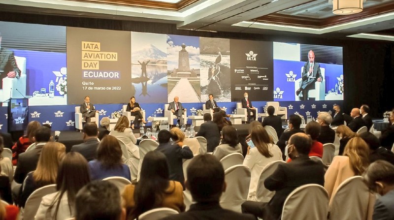 Luego de 14 años la Asociación de Transporte Aéreo Internacional (IATA) designó al Ecuador como sede del evento Aviation Day Ecuador. Foto: MTOP
