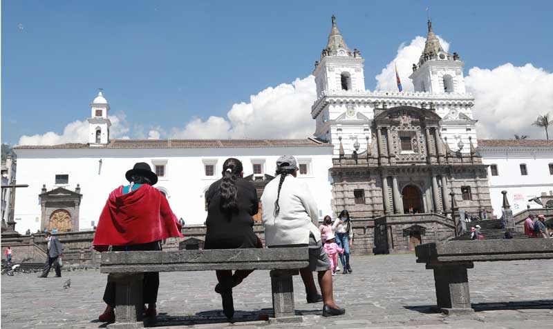 Intriper resalta el Centro Histórico de Quito como el mejor conservado y menos alterado del continente americano. Foto: archivo / EL COMERCIO