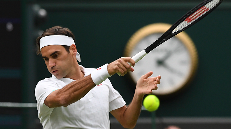 El tenista suizo Roger Federer, en una imagen de archivo. Foto: EFE