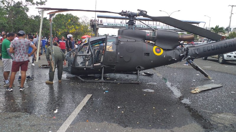 Helicóptero militar. Foto referencial. Foto: Cortesía