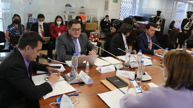 La Comisión de Desarrollo Económico de la Asamblea tuvo siete sesiones de tratamiento del proyecto de Ley de Inversiones. Foto: Twiiter Comisión Desarrollo Económico