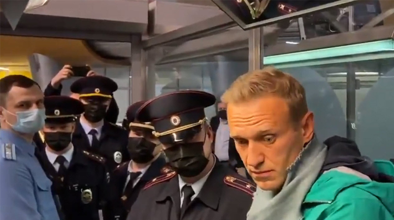 Navalni es sentenciado a nueve años de prisión por estafa. Foto:Simpatizantes de Navalni/Europa Press