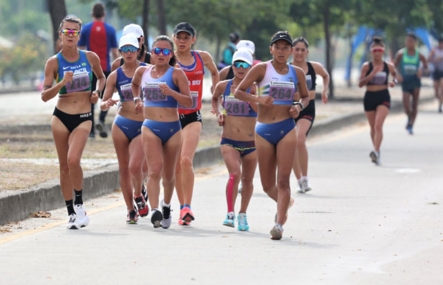 El equipo femenino de Ecuador en 35 km está entre los favoritos. Foto: Comité Olímpico Ecuatoriano (COE)