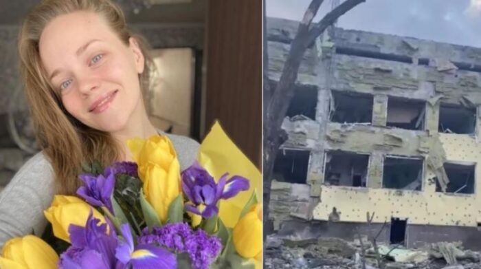 La 'influencer' ucraniana Mariana Vishegirskaya estaba en el hospital en trabajo de parto. FOTO: Instagram: @gixie_beauty / Facebook: Павло Кириленко