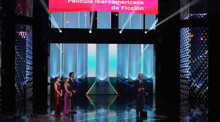 En 2021, la película colombiana El olvido que seremos ganó como mejor película iberoamericana de ficción. Foto: Cortesía Premios Platino.
