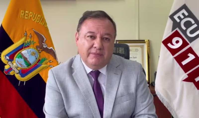 Juan Zapata, presidente del Comité de Operaciones de Emergencia Nacional. Foto: captura