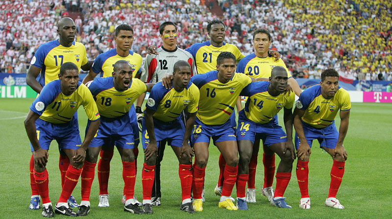 Selección de Ecuador en el Mundial 2006. Foto: Archivo / EL COMERCIO
