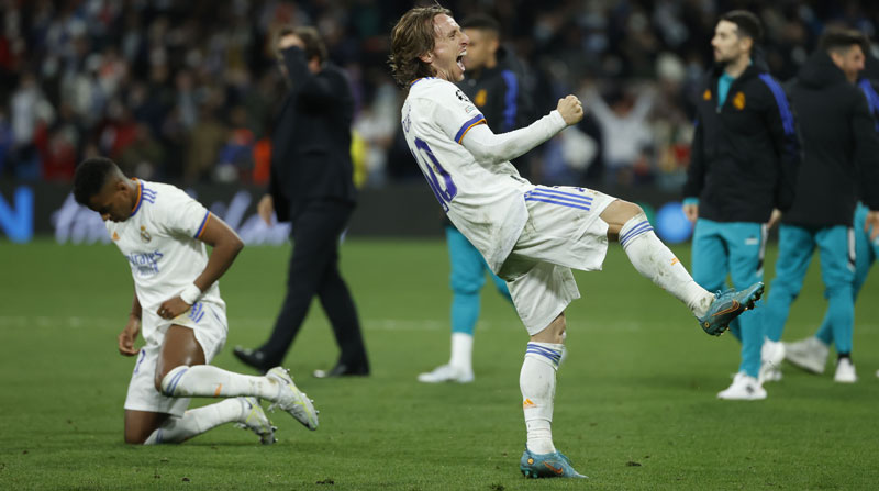 El centrocampista del Real Madrid Luka Modric. Foto: archivo EFE