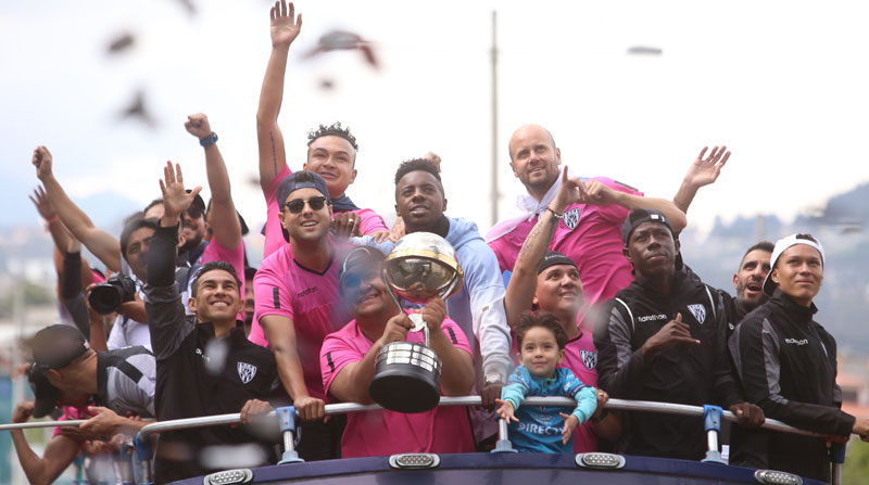 Jugadores del IDV festejan el título de la Copa Sudamericana 2019. Foto: Archivo / EL COMERCIO