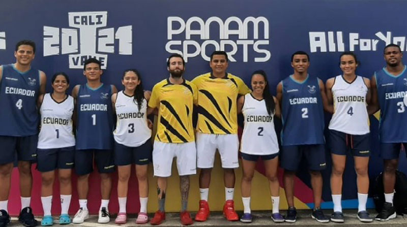 Ecuador contará con equipos de baloncesto 3x3 en los III Juegos Suramericanos de la Juventud Rosario 2022. Foto: cortesía FEB