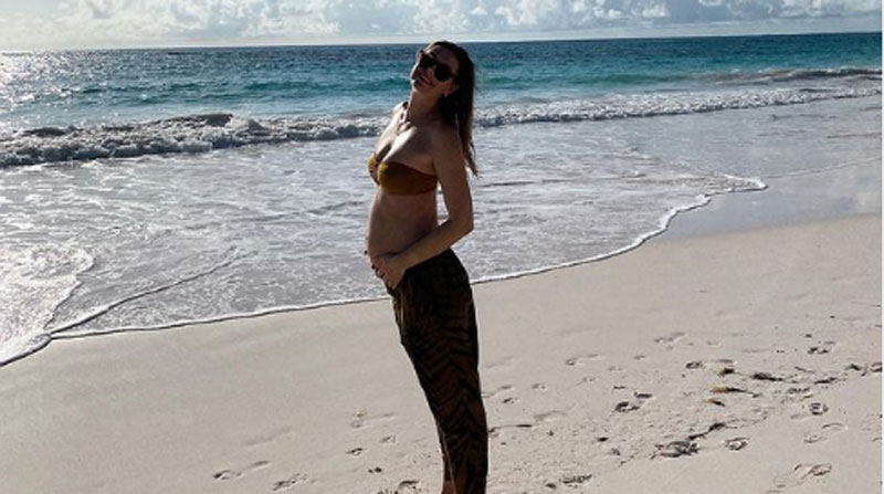 Maria Sharapova, extenista profesional anunció su embarazo. Lo hizo con esta fotografía. Foto: Instagram mariasharapova