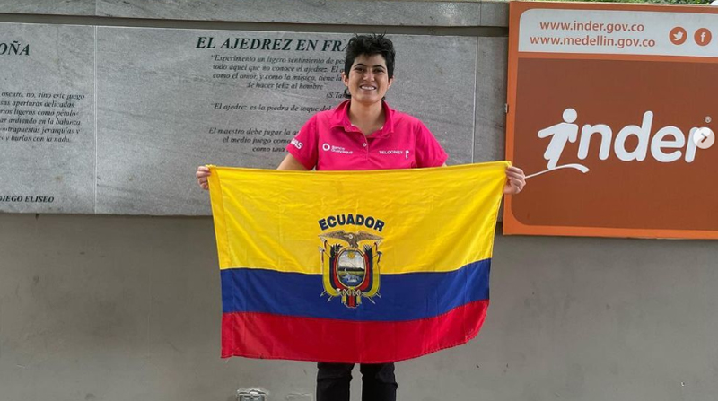 Carla Heredia ajedrecista ecuatoriana. Foto: Instagram herediac4rla