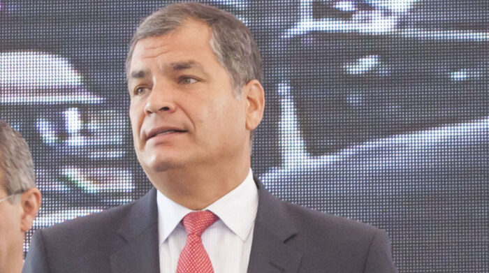 Rafael Correa continúa sin derechos políticos en Ecuador. Ahora está prófugo en Bélgica. Foto: Archivo / EL COMERCIO.