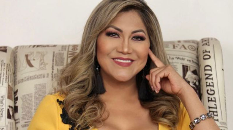 La cantante ecuatoriana María de los Ángeles suspendió su gira por un problema de salud. Foto: Instagram María de los Ángeles
