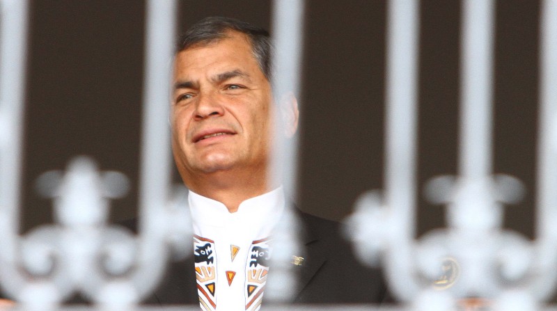 Rafael Correa reside en Bélgica desde el 2017, cuando terminó su Gobierno, iniciado en el 2007. Foto: Archivo / El Comercio